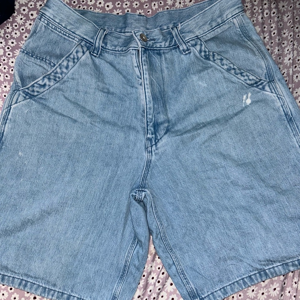Uniqlo Denim Work Shorts